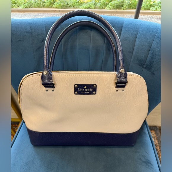 Kate Spade New York Two-Tone Dome Satchel NWOT - Picture 1 of 4